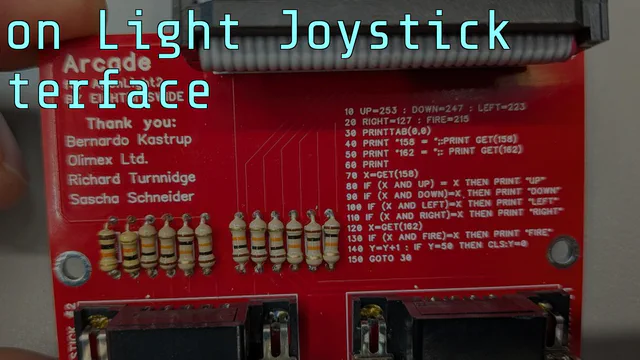 Agon Light Joystick Interface